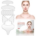 Anti Wrinkle Patches Reusable Silicone Face Patches for Wrinkles 11pcs Anti Wrinkle Patches Reusable Silicone Face Patches for Wrinkles 11pcs