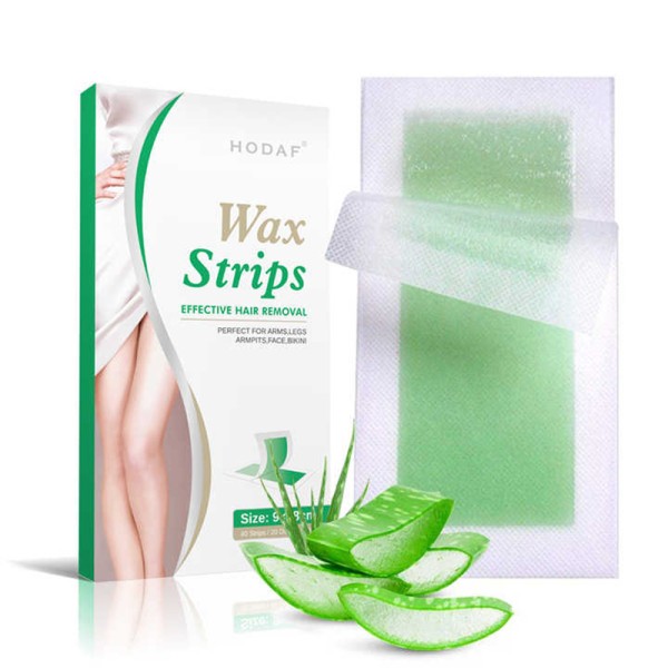 Wax Strips Hair Removal Strips For Arms, Legs, Armpits, Bikini Area