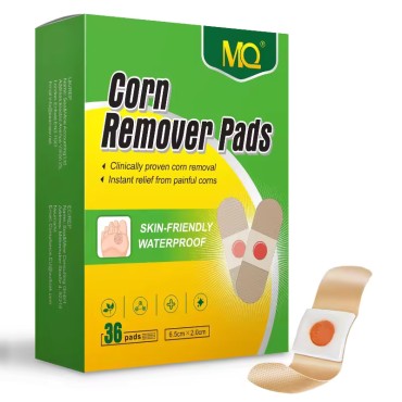 Skin Friendly Waterproof Corn Remover Pads For Feet, Toes 36 Pack