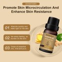 Natural Ginger Essential Oil for Massage Diffuser Hair Skin Body 10ml Natural Ginger Essential Oil for Massage Diffuser Hair Skin Body 10ml