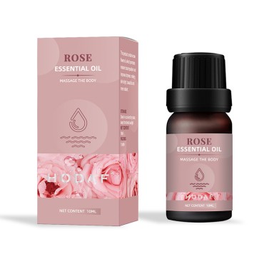Natural Rose Essential Oil for Diffuser, Perfume, Massage, Aroma, Bath