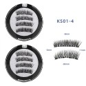 Dual Magnetic Eyelashes Kit Reusable Natural Looking False Eyelashes Dual Magnetic Eyelashes Kit Reusable Natural Looking False Eyelashes