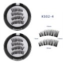 Dual Magnetic Eyelashes Kit Reusable Natural Looking False Eyelashes Dual Magnetic Eyelashes Kit Reusable Natural Looking False Eyelashes