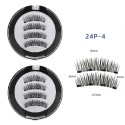 Dual Magnetic Eyelashes Kit Reusable Natural Looking False Eyelashes Dual Magnetic Eyelashes Kit Reusable Natural Looking False Eyelashes