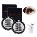 Dual Magnetic Eyelashes Kit Reusable Natural Looking False Eyelashes Dual Magnetic Eyelashes Kit Reusable Natural Looking False Eyelashes