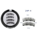 Dual Magnetic Eyelashes Kit Reusable Natural Looking False Eyelashes Dual Magnetic Eyelashes Kit Reusable Natural Looking False Eyelashes