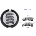 Dual Magnetic Eyelashes Kit Reusable Natural Looking False Eyelashes Dual Magnetic Eyelashes Kit Reusable Natural Looking False Eyelashes
