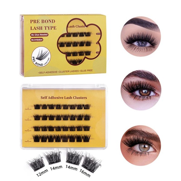 Eyelash Clusters 5D Lash Extension 12-16mm Wispy Individual Lashes Eyelash Clusters 5D Lash Extension 12-16mm Wispy Individual Lashes