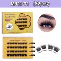 Eyelash Clusters 5D Lash Extension 12-16mm Wispy Individual Lashes Eyelash Clusters 5D Lash Extension 12-16mm Wispy Individual Lashes