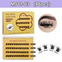 Eyelash Clusters 5D Lash Extension 12-16mm Wispy Individual Lashes Eyelash Clusters 5D Lash Extension 12-16mm Wispy Individual Lashes