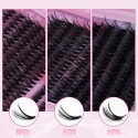 Eyelash Extension Kit DIY 640pcs 9-16mm 30D 40D 50D Lash Clusters Kit