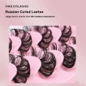 False Eyelashes Russian Strip Lashes Extension D Curl Fake Lashes False Eyelashes Russian Strip Lashes Extension D Curl Fake Lashes