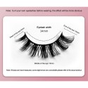 False Eyelashes Russian Strip Lashes Extension D Curl Fake Lashes False Eyelashes Russian Strip Lashes Extension D Curl Fake Lashes
