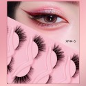 Fox Eyelashes Cat Eye False Lashes Fluffy Natural Look 5 Pairs Fox Eyelashes Cat Eye False Lashes Fluffy Natural Look 5 Pairs