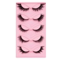 Fox Eyelashes Cat Eye False Lashes Fluffy Natural Look 5 Pairs Fox Eyelashes Cat Eye False Lashes Fluffy Natural Look 5 Pairs
