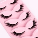 Fox Eyelashes Cat Eye False Lashes Fluffy Natural Look 5 Pairs Fox Eyelashes Cat Eye False Lashes Fluffy Natural Look 5 Pairs
