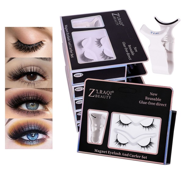 Magnetic Eyelashes Kit with Applicator Natural Look Reusable Lashes Magnetic Eyelashes Kit with Applicator Natural Look Reusable Lashes