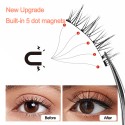 Magnetic Eyelashes Kit with Applicator Natural Look Reusable Lashes Magnetic Eyelashes Kit with Applicator Natural Look Reusable Lashes