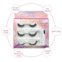 Natural Self Adhesive Lashes Wispy Reusable Fluffy False Eyelashes Natural Self Adhesive Lashes Wispy Reusable Fluffy False Eyelashes