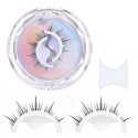 Reusable Self Adhesive Eyelashes No Glue Needed Natural False Lashes Reusable Self Adhesive Eyelashes No Glue Needed Natural False Lashes
