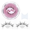 Reusable Self Adhesive Eyelashes No Glue Needed Natural False Lashes Reusable Self Adhesive Eyelashes No Glue Needed Natural False Lashes