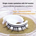 Reusable Self Adhesive Eyelashes No Glue Needed Natural False Lashes Reusable Self Adhesive Eyelashes No Glue Needed Natural False Lashes