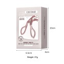 Wide Angle Eyelash Curler with Replaceable Silicone Adhesive Strip Wide Angle Eyelash Curler with Replaceable Silicone Adhesive Strip