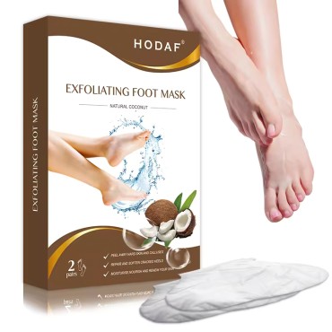 Coconut Exfoliating Foot Mask Peeling Foot Mask Soften Dry Rough Heels