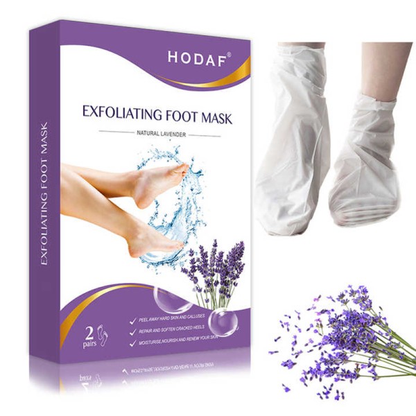 Foot Peeling Mask Lavender Exfoliating Foot Mask For Baby Soft Skin Foot Peeling Mask Lavender Exfoliating Foot Mask For Baby Soft Skin