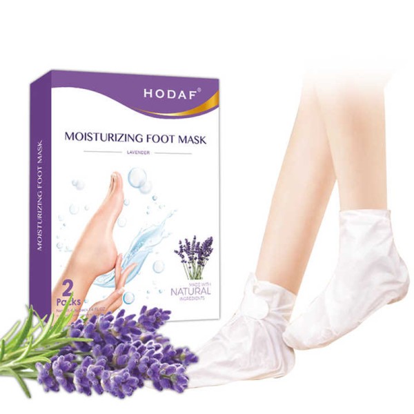 Lavender Foot Masks Moisturizing Socks For Smooth Touch Feet 2 Pairs Lavender Foot Masks Moisturizing Socks For Smooth Touch Feet 2 Pairs