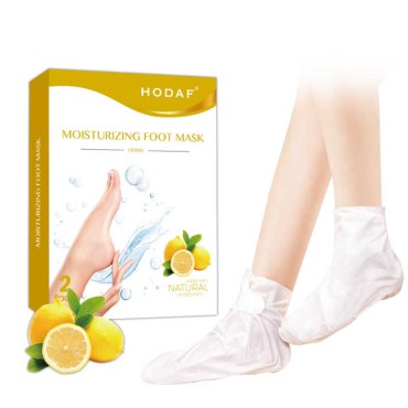 Lemon Hydrating Foot Mask Dry Skin Moisturizer For Foot Care 2 Pairs