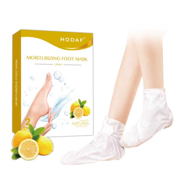 Lemon Hydrating Foot Mask Dry Skin Moisturizer For Foot Care 2 Pairs Lemon Hydrating Foot Mask Dry Skin Moisturizer For Foot Care 2 Pairs