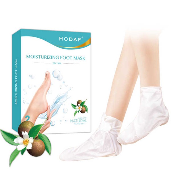 Moisturizing Foot Mask Tea Tree Socks Moisturizes Dry and Cracked Heel Moisturizing Foot Mask Tea Tree Socks Moisturizes Dry and Cracked Heel