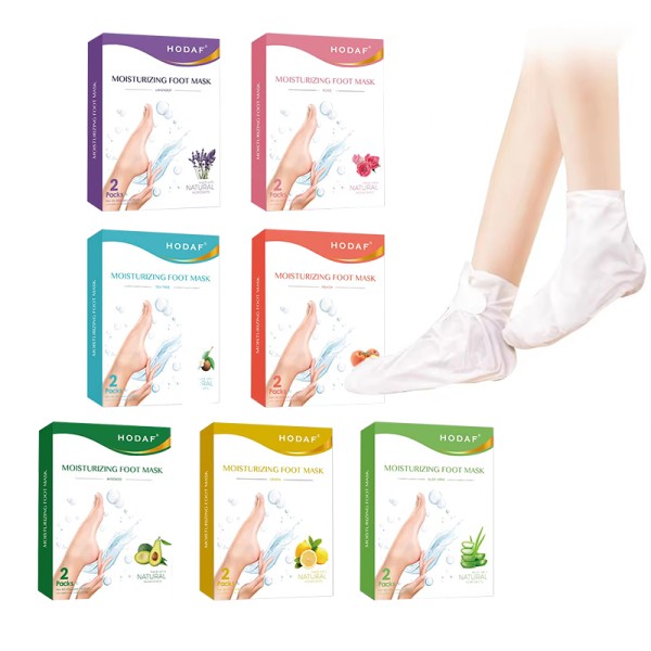 Moisturizing Foot Mask Hydrating Socks for Dry Feet 2 Pairs Moisturizing Foot Mask Hydrating Socks for Dry Feet 2 Pairs