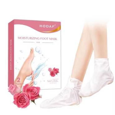 Rose Hydrating Foot Mask Deep Moisturizing Socks For Women and Men