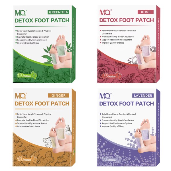 Detox Foot Patches Natural Deep Cleansing Foot Pads 10 PCS
