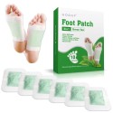 Green Tea Foot Patch Reduce Foot Odor, Improve Sleep Quality 10 Pads Green Tea Foot Patch Reduce Foot Odor, Improve Sleep Quality 10 Pads