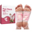 Natural Rose Foot Patch Relieve Fatigue and Stress, Enhance Quality of Sleep 10 Patches Natural Rose Foot Patch Relieve Fatigue and Stress, Enhance Quality of Sleep 10 Patches