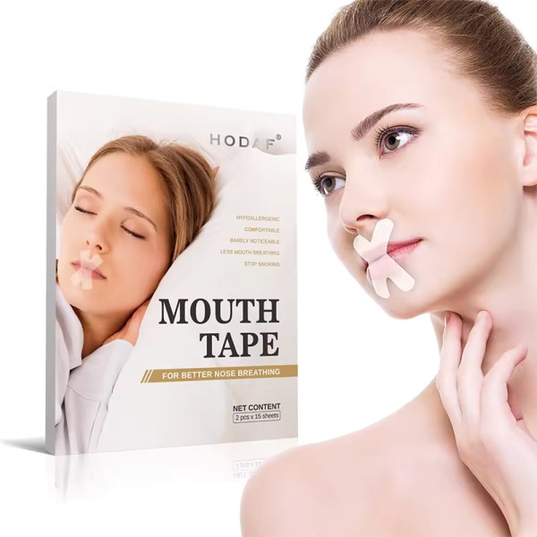Anti Snoring Mouth Tape Promotes Nose Breathing For Adults 30 Sheets