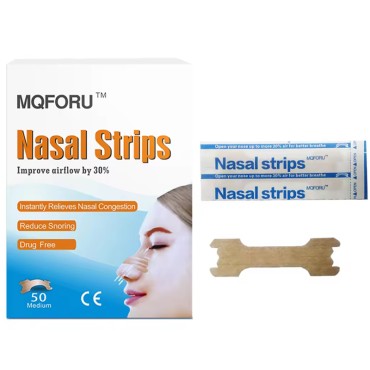 Nasal Strips for Nasal Congestion Relief, Stop Snoring 50 Count