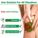 Mugwort Herbal Knee Patches Deep Heating Joint Pain Relief Patch Mugwort Herbal Knee Patches Deep Heating Joint Pain Relief Patch