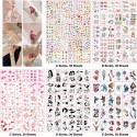 30 Sheets Long Lasting Temporary Tattoos Mixed Style Tattoos For Kids Boys Girls