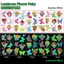 50 Sheets Luminous Tattoos for Kids Cartoon Temporary Tattoo Stickers