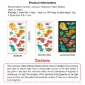 50 Sheets Luminous Tattoos for Kids Cartoon Temporary Tattoo Stickers
