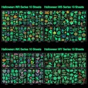 Luminous Halloween Temporary Tattoos for Kids Birthday Party 10 Sheets Luminous Halloween Temporary Tattoos for Kids Birthday Party 10 Sheets