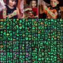 Luminous Halloween Temporary Tattoos for Kids Birthday Party 10 Sheets Luminous Halloween Temporary Tattoos for Kids Birthday Party 10 Sheets