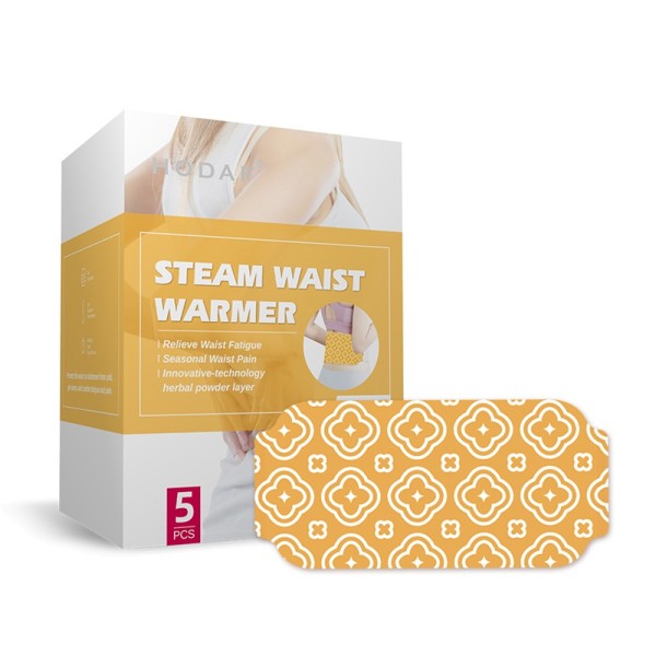 Disposable Steam Warmer Pads Air Activated Steam Waist Heating Patches