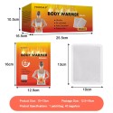Self Heating Body Warmer Patch Disposable Air Activated Heating Pads Self Heating Body Warmer Patch Disposable Air Activated Heating Pads